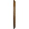 Ekena Millwork Valeriano Medallion (Canopies up to 6 1/4"), 12 1/8"OD x 3 5/8"ID x 3/4"P, Smokey Topaz Crackle CM12VASTC - alternate 2